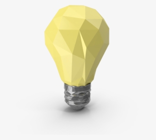 Light Bulb Model Low Poly, HD Png Download, Transparent PNG