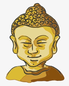 Gautama Buddha Buddhism Zen Buddhist Meditation - Buddha Head Png, Transparent Png, Transparent PNG