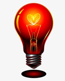 Clip Art Light Bulb Balloon - Hot Light Bulb Png, Transparent Png, Transparent PNG
