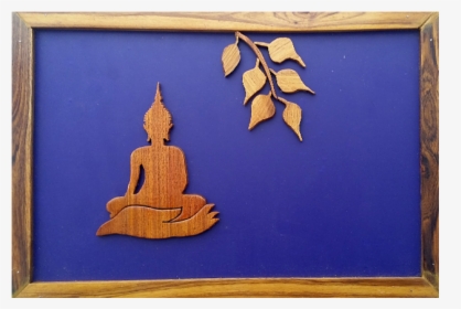 Buddha Wood Art, HD Png Download, Transparent PNG