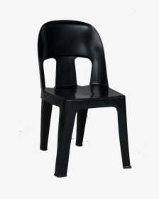 Heavy Duty Black Plastic Chairs, HD Png Download, Transparent PNG