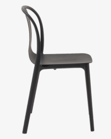 Vitra Belleville Plastic Chair Deep Black - Chair, HD Png Download, Transparent PNG