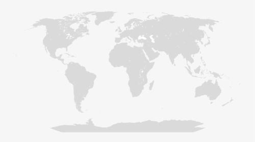 World Map Png - Simple World Map Svg, Transparent Png, Transparent PNG