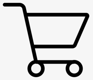 Shopping Cart - Line Shopping Cart Icon, HD Png Download, Transparent PNG