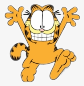 Cartoon Stickers, Picsart - Thank You Garfield Sticker Gif, HD Png Download, Transparent PNG