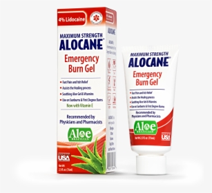 Alocane® Maximum Strength Emergency Burn Gel, HD Png Download, Transparent PNG