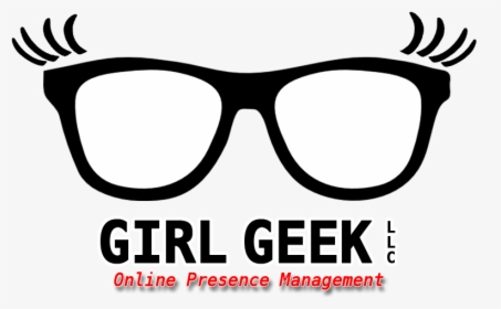 Online Presence Management For Your Business - Geek Girl Glasses Png, Transparent Png, Transparent PNG