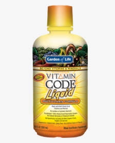 Vitamin Code® Liquid Multivitamin Orange Mango - Liquid Vitamins, HD Png Download, Transparent PNG