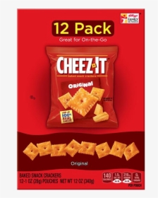 Cheez It Cheez-it Original Baked Snack Crackers - Cheez It Baked Snack Crackers, HD Png Download, Transparent PNG