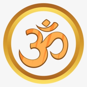 Transparent Ohm Symbol Png - Cartoon Hindu Symbol, Png Download, Transparent PNG