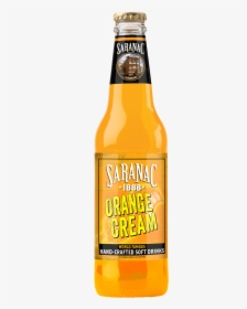 Saranac 1888 Orange Cream Soda Bottle - Saranac Orange Cream, HD Png Download, Transparent PNG
