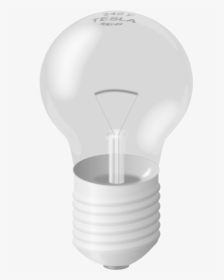Light Bulb - Unlit Light Bulb, HD Png Download, Transparent PNG