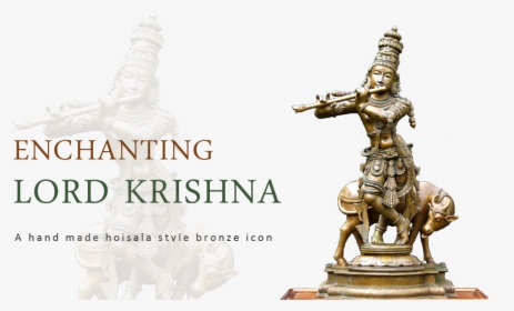 God Krishna Idol Png, Transparent Png, Transparent PNG
