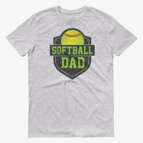 Men S T Shirt Dads Mens Tshirt - College Softball, HD Png Download, Transparent PNG
