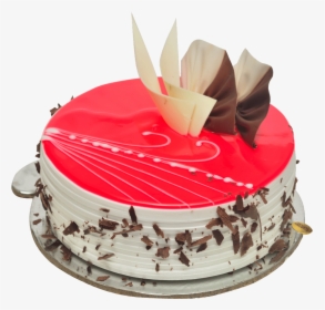 Strawberry Cake Png - Strawberry Jelly Cake Design, Transparent Png, Transparent PNG