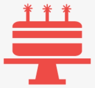 Birthday Cake Icon Png, Transparent Png, Transparent PNG
