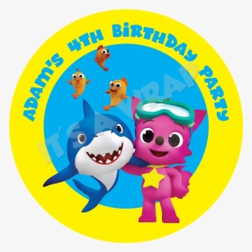 Baby Shark Png - Stickers De Baby Shark, Transparent Png, Transparent PNG