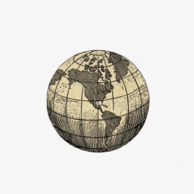 Earth Globe Map World Tattoo Free Download Png Hd Clipart - Globe World Tattoo Design, Transparent Png, Transparent PNG