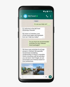 Whatsapp Chat Travel, HD Png Download, Transparent PNG