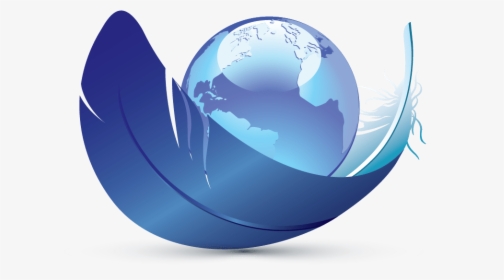 Globe World Logo Design, HD Png Download, Transparent PNG