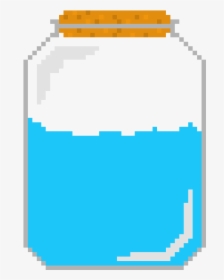 Water Jar Png - Pixel Art Social Media, Transparent Png, Transparent PNG
