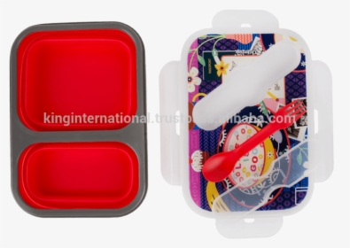Plastic School Lunch Box For Kids With Printed, HD Png Download, Transparent PNG