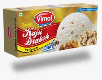 Kaju Draksh Ice Cream Family Pack, HD Png Download, Transparent PNG