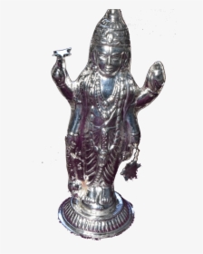 3 Dimentional Statue Of Lord Vishnu Made Out Of Sterling - Bronze Sculpture, HD Png Download, Transparent PNG