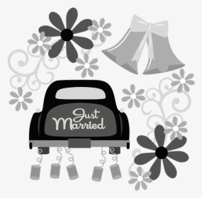 Just Got Married Clipart, HD Png Download, Transparent PNG