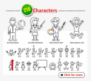Whiteboard Animation Image Pack Free Download, HD Png Download, Transparent PNG