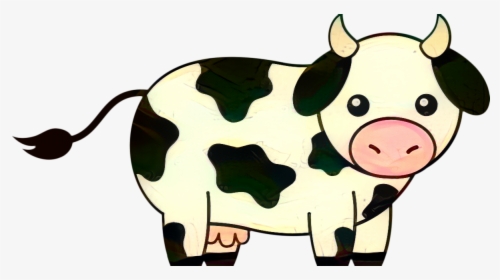 Dairy Cattle Clip Art Portable Network Graphics Clarabelle - Easy Cow Coloring Pages, HD Png Download, Transparent PNG