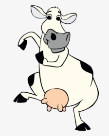 Dancing Cow - Dancing Cow Gif Transparent Background, HD Png Download, Transparent PNG