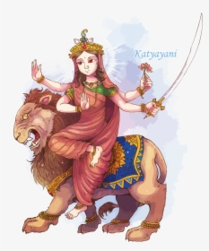 6th Day Of Navratri, HD Png Download, Transparent PNG