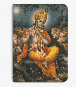 Dailyobjects Indian Mythology Krishna Cows A5 Notebook - Krishan Janmashtami In 2019, HD Png Download, Transparent PNG