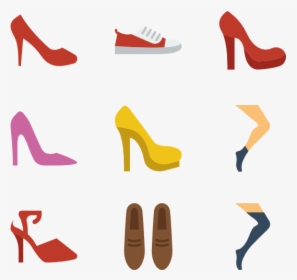 Woman Footwear - Women's Shoes Icon Png, Transparent Png, Transparent PNG