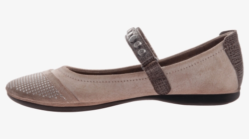 Protestor Women S Flat In Stone Inside View - Ballet Flat, HD Png Download, Transparent PNG