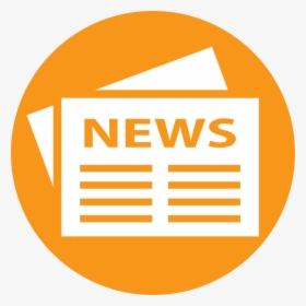 Newspaper Icon Orange, HD Png Download, Transparent PNG