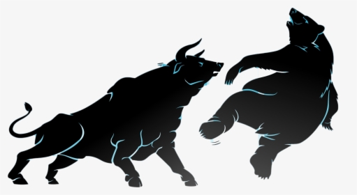 Bullish Vs Bearish Png Hd - Bull And Bear In Stock Market, Transparent Png, Transparent PNG