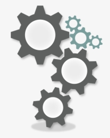 Cog, Wheel, Gears, In, Industrial, Machinery, Cogwheel - Setting Icon Transparent Background, HD Png Download, Transparent PNG