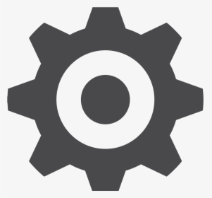 Simple Gear Icon, HD Png Download, Transparent PNG