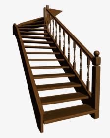 Transparent House Stairs Clipart - Stairs, HD Png Download, Transparent PNG