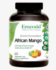 Emerald African Mango Bottle - Bitter Melon Supplement, HD Png Download, Transparent PNG