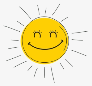 Happy, Smile, Sun, Sunrise, Smiling, Happiness - Smiling Sun Transparent, HD Png Download, Transparent PNG