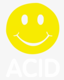 90s Rave Smiley Face Png - Acid House Smily Face, Transparent Png, Transparent PNG