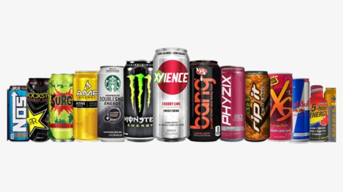 Transparent Monster Drink Png - Energy Drinks No Background, Png Download, Transparent PNG