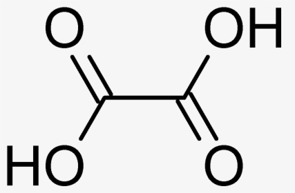 Oxalic Acid - Acid Structure, HD Png Download, Transparent PNG