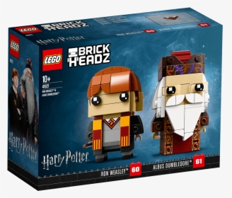 Ron Weasley™ & Albus Dumbledore™ - Lego Brickheadz Ron And Dumbledore, HD Png Download, Transparent PNG