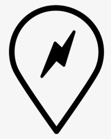 Tesla Supercharger Pin Icon - Tesla Supercharger Vector, HD Png Download, Transparent PNG