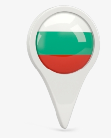 Round Pin Icon - Flag Bulgaria Symbol Png, Transparent Png, Transparent PNG