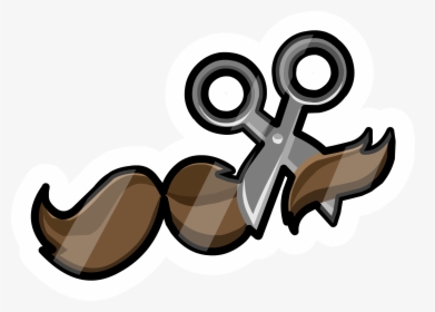 Mustache Pin Icon - Illustration, HD Png Download, Transparent PNG